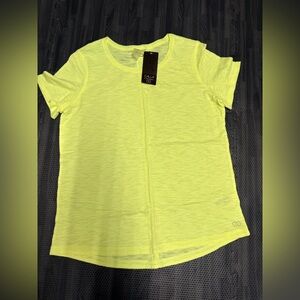 New CALIA Relaxed Fit T shirt Lemon Ice Color Multiple Sizes Available